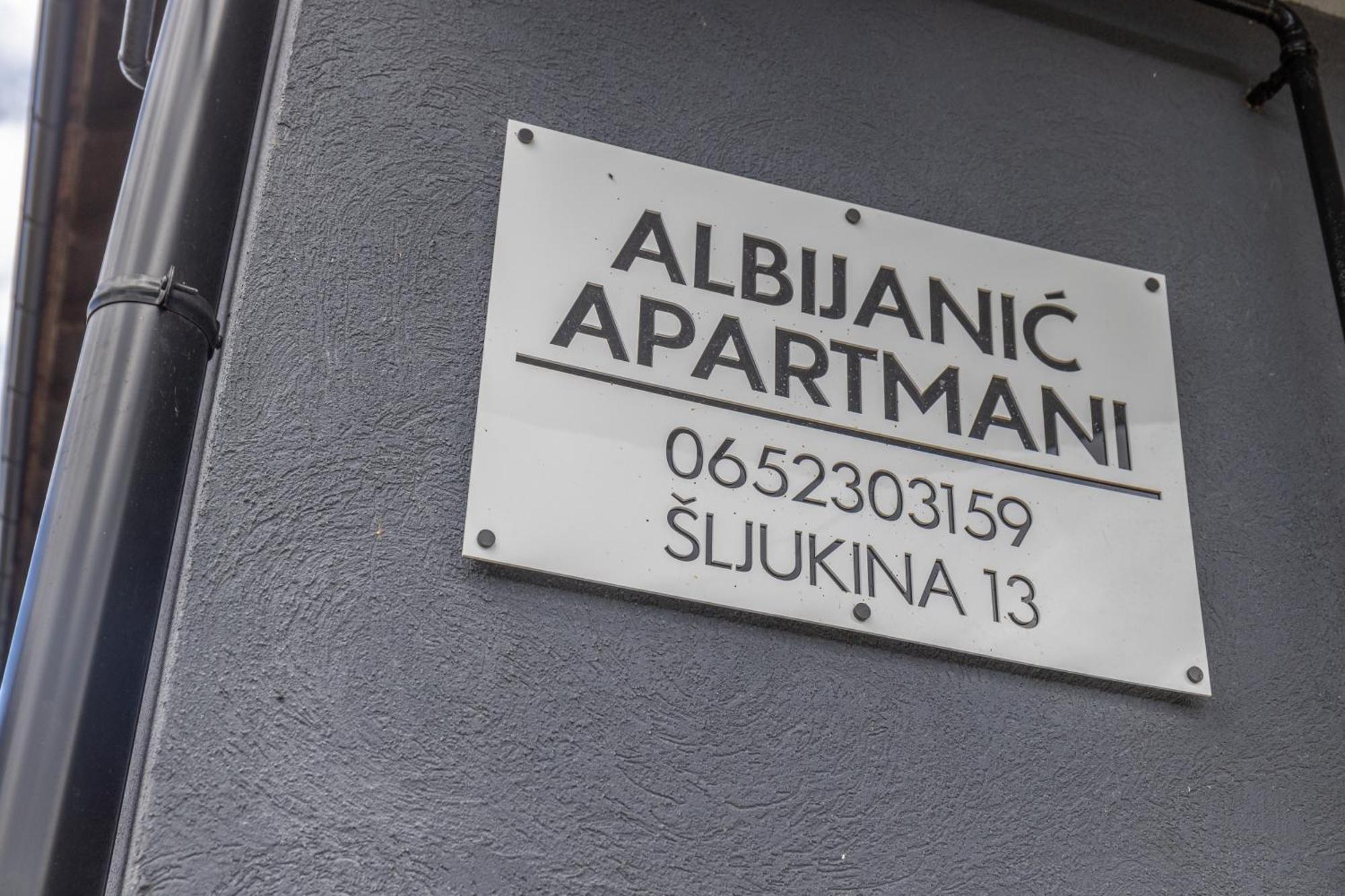 Apartman Albijanic Lejlighed Sremska Kamenica Eksteriør billede